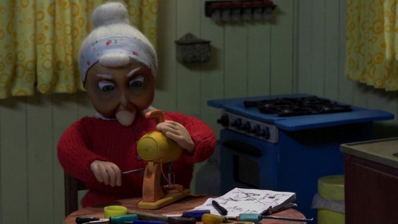 кадр из фильма A Velha e o mar... e batedeira