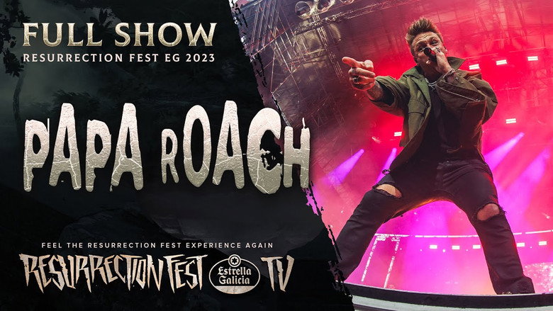 кадр из фильма Papa Roach - Live at Resurrection Fest EG