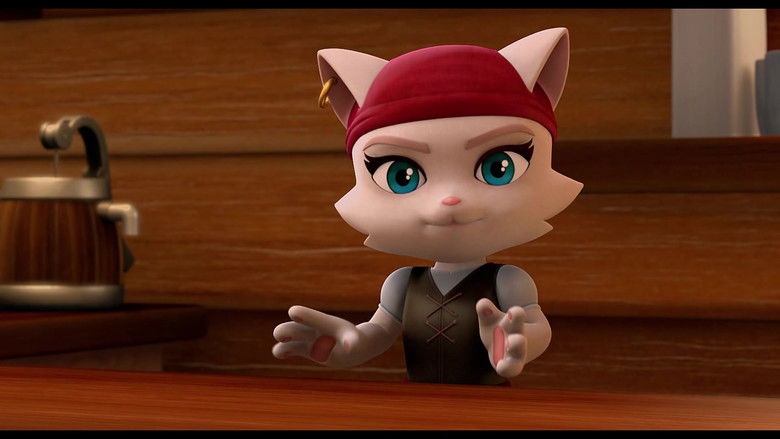 кадр из фильма Пингвинёнок Пороро: Пираты острова сокровищ