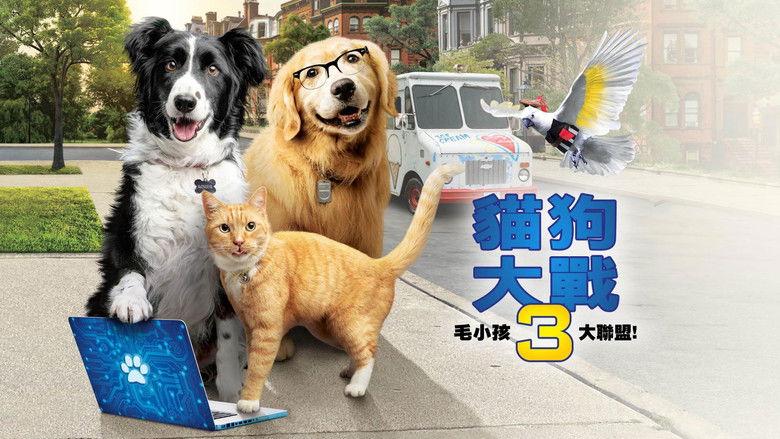 кадр из фильма Кошки против собак 3: Лапы, объединяйтесь