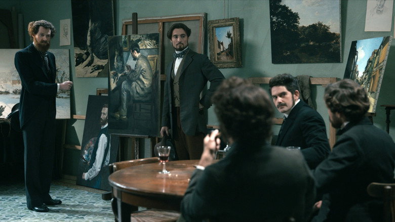 кадр из фильма 1874, la naissance de l'impressionnisme