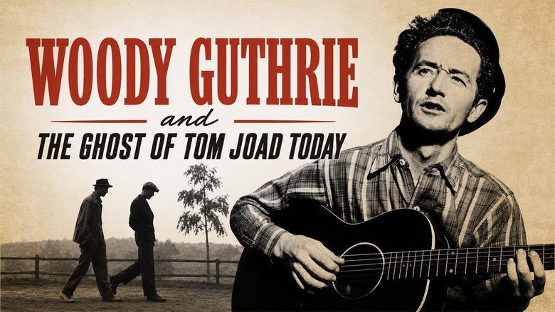 кадр из фильма Woody Guthrie and the Ghost of Tom Joad Today