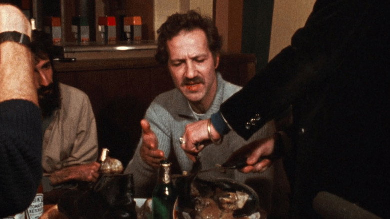 кадр из фильма Werner Herzog Eats His Shoe