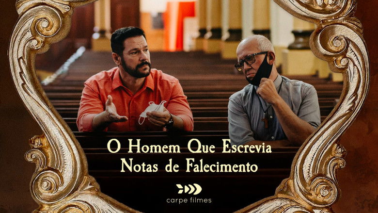 кадр из фильма O Homem Que Escrevia Notas de Falecimento