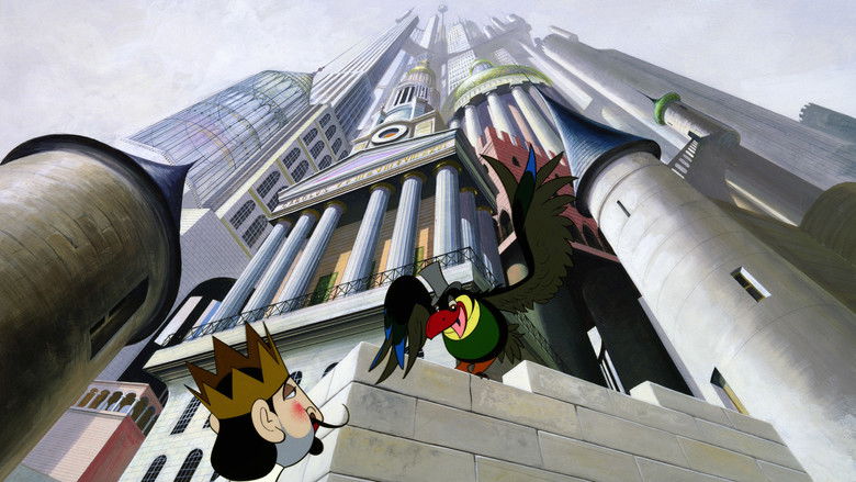 кадр из фильма Король и птица