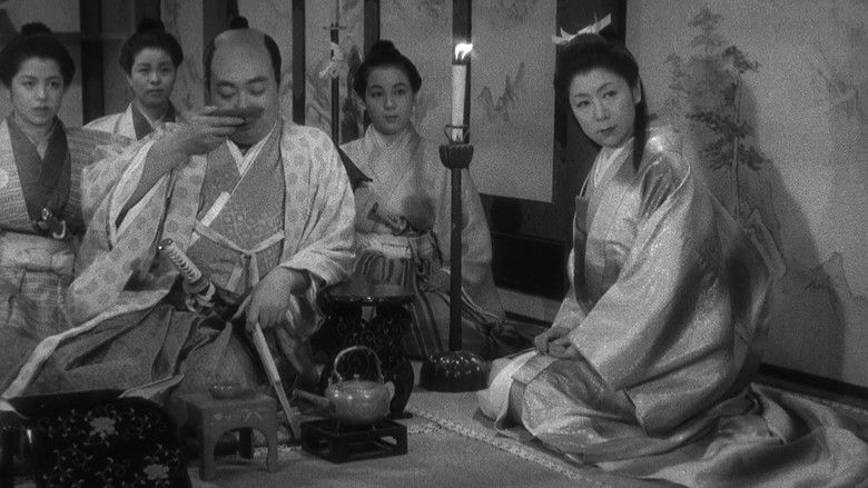 кадр из фильма Жизнь О'хару, куртизанки