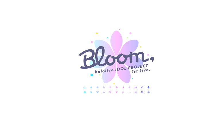 кадр из фильма hololive IDOL PROJECT 1st Live.『Bloom,』