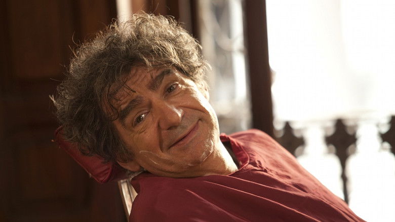 кадр из фильма Due uomini, quattro donne e una mucca depressa