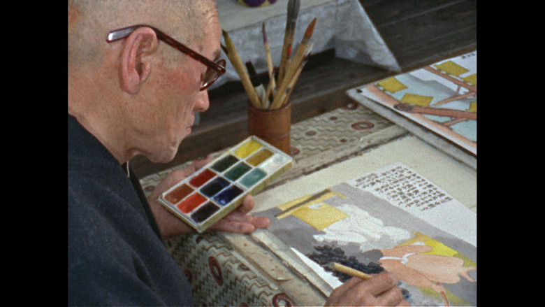 кадр из фильма 坑道の記憶 炭坑絵師・山本作兵衛