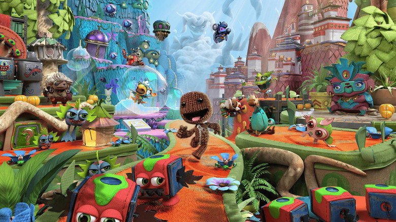 кадр из фильма Sackboy: A Big Adventure