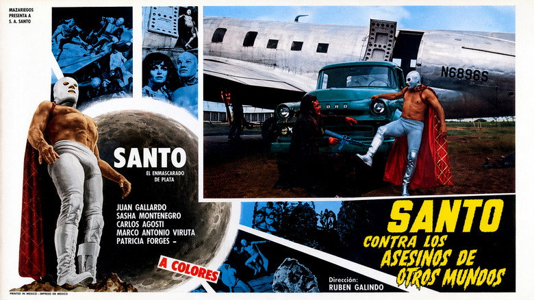 кадр из фильма Santo contra los asesinos de otros mundos