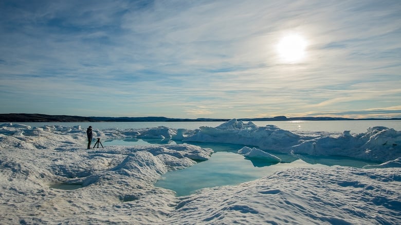 кадр из фильма Odyssée sous les glaces