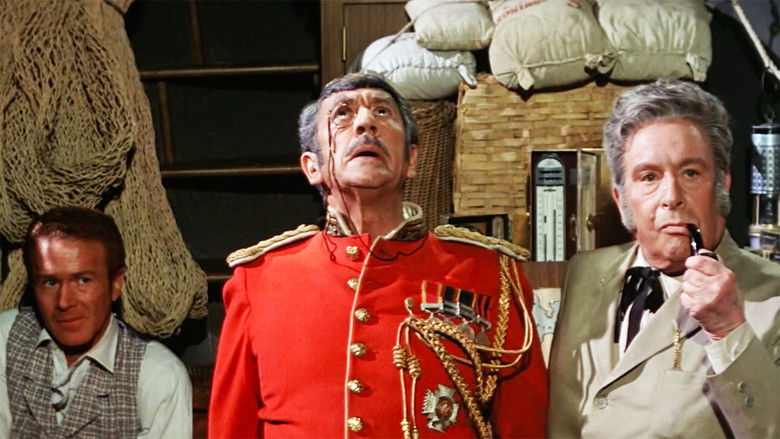 кадр из фильма Пять недель на воздушном шаре