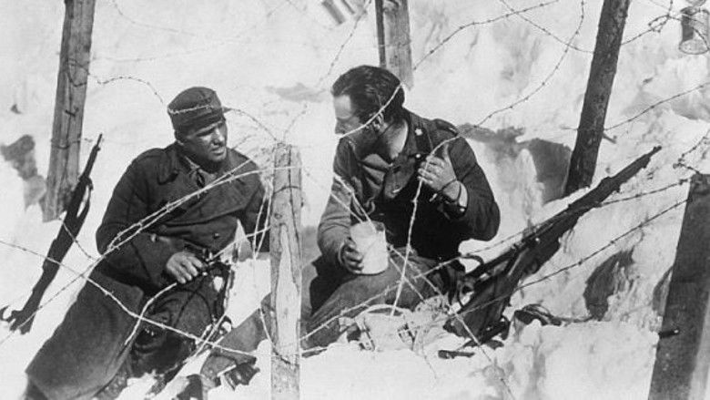 кадр из фильма Berge in Flammen