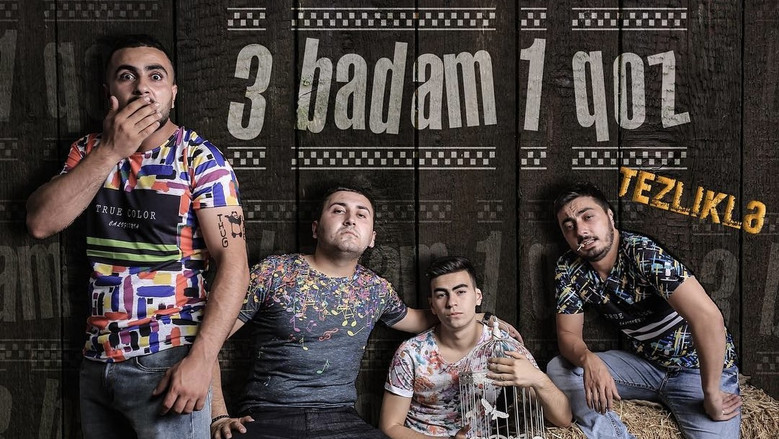 кадр из фильма 3 badam 1 qoz