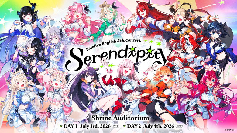 кадр из фильма hololive English 4th Concert - Serendipity - Day 1