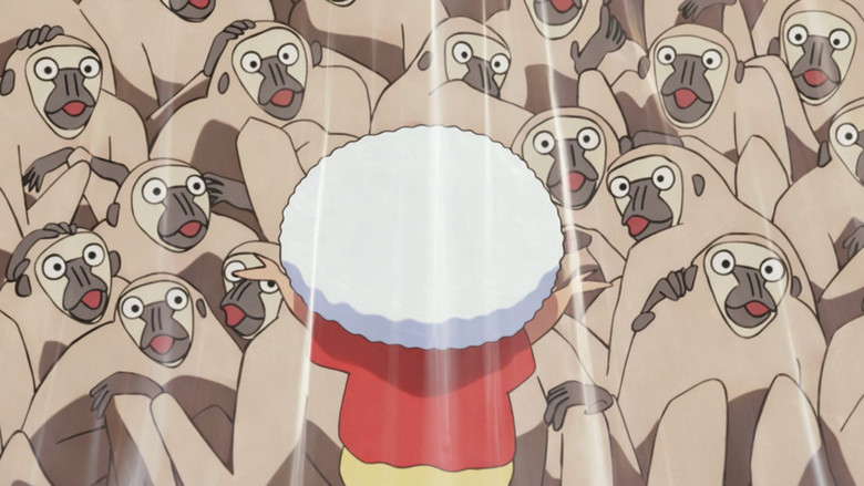 кадр из фильма クレヨンしんちゃん 嵐を呼ぶジャングル