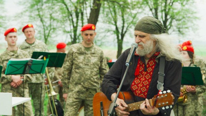 кадр из фильма La liberté ne meurt jamais, chroniques ukrainiennes