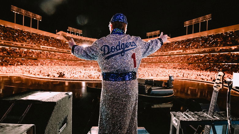 кадр из фильма Elton John Live: Farewell from Dodger Stadium