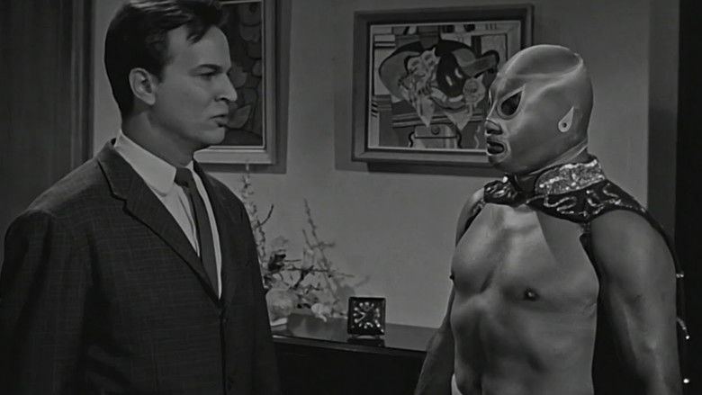 кадр из фильма Санто в музее восковых фигур