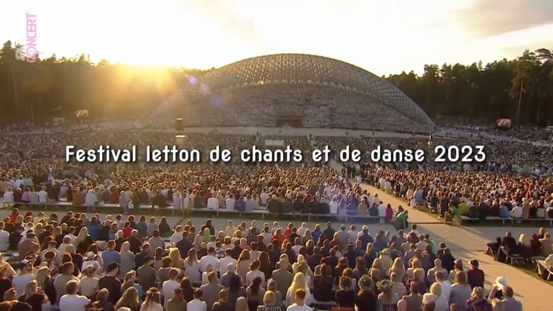 кадр из фильма Festival letton de chants et de danse 2023