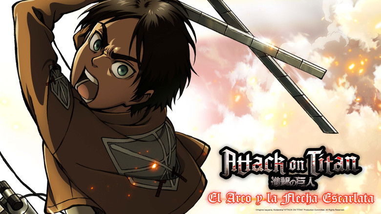 кадр из фильма Атака титанов: Багровые луки и стрелы