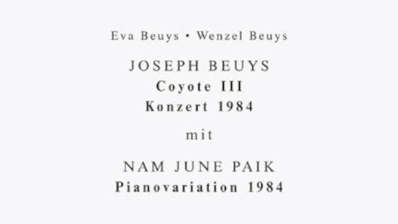 кадр из фильма Joseph Beuys - Coyote III