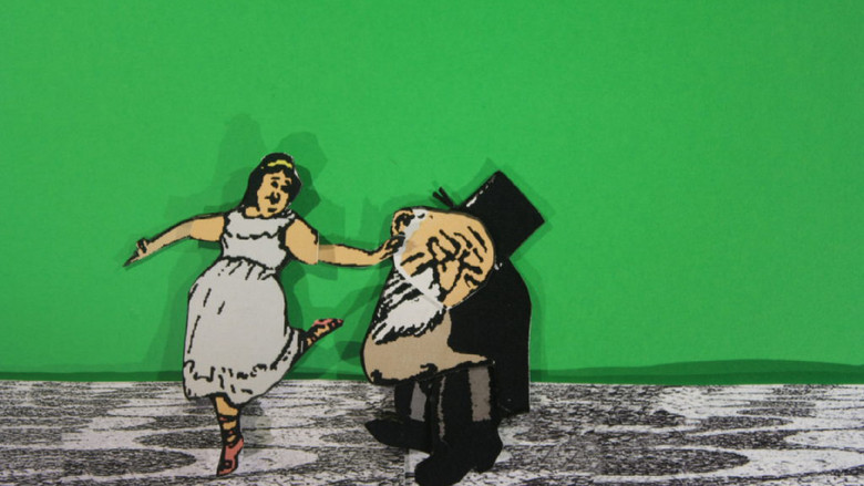 кадр из фильма Gimpl Bejmiš jede do Ameriky