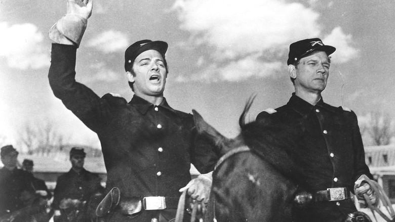 кадр из фильма Два флага Запада