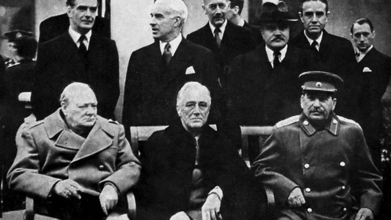 кадр из фильма Churchill, Roosevelt & Staline : la route vers Yalta