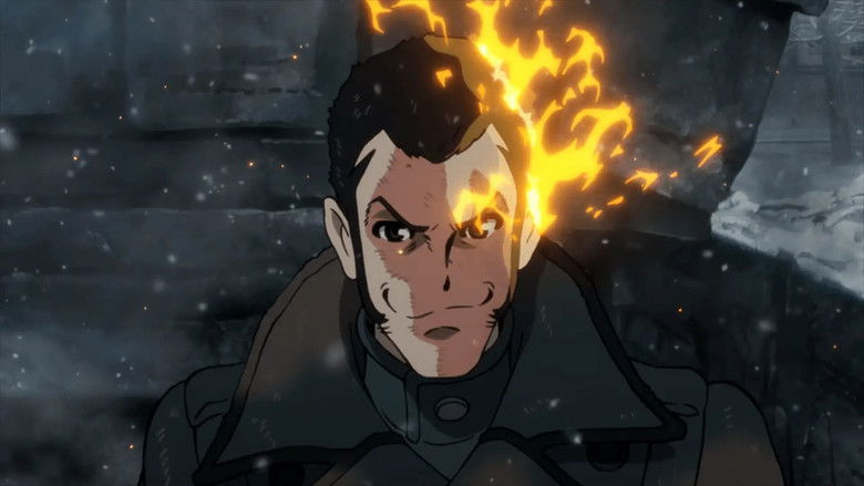 кадр из фильма Люпен III: Дзэнигата и два Люпена