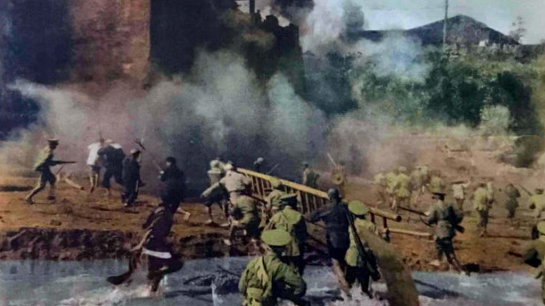 кадр из фильма 怒潮