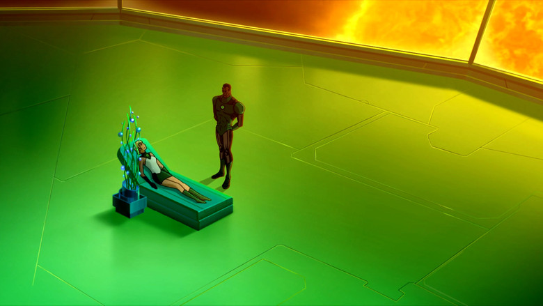 кадр из фильма Зелёный Фонарь: Изумрудные рыцари