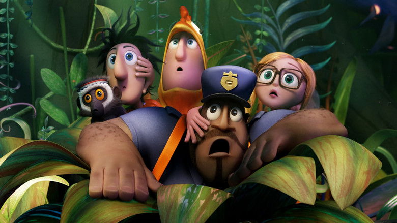 кадр из фильма Облачно, возможны осадки в виде фрикаделек 2: Месть ГМО