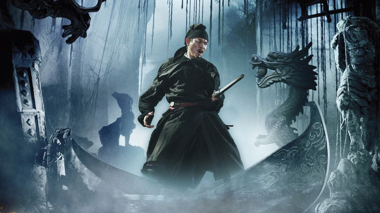 кадр из фильма Детектив Ди и тайна призрачного пламени