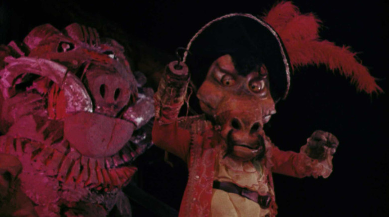 кадр из фильма The Rare Blue Apes of Cannibal Isle