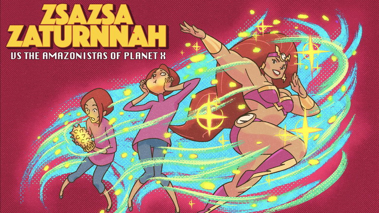 кадр из фильма ZsaZsa Zaturnnah vs The Amazonistas of Planet X