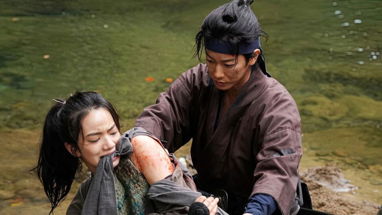 кадр из фильма Самурайский марафон