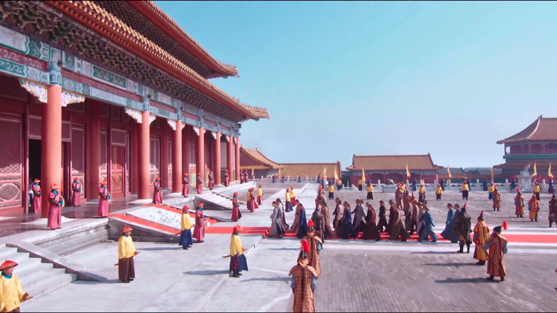 кадр из фильма 毛驴县令之大事小情