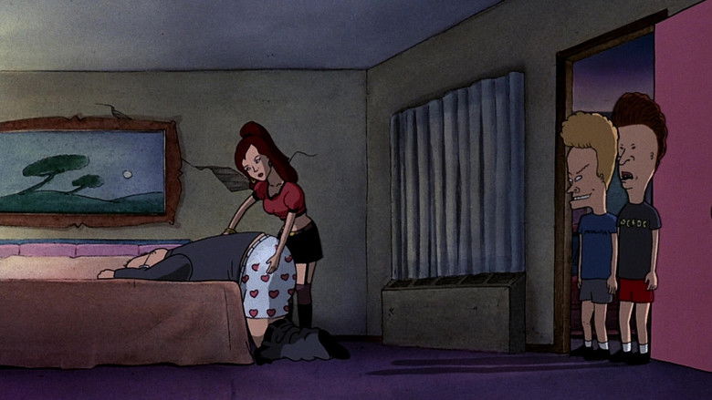 кадр из фильма Бивис и Батт-Хед уделывают Америку