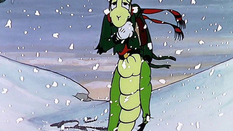 кадр из фильма Кузнечик и муравьи