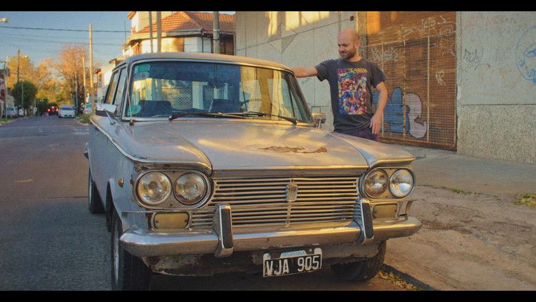 кадр из фильма La máquina, el delfín y un enano de jardín