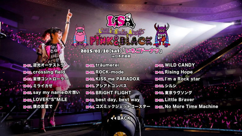 кадр из фильма LiVE is Smile Always ～PiNK&BLACK～ in 日本武道館「いちごドーナツ」