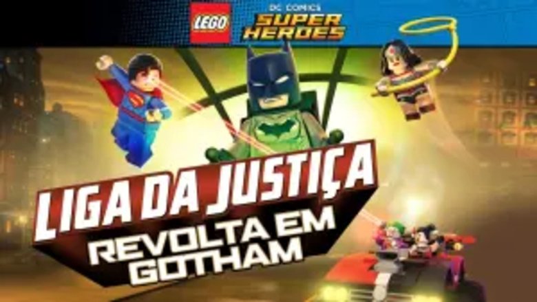кадр из фильма LEGO супергерои DC: Лига справедливости – Прорыв Готэм-сити