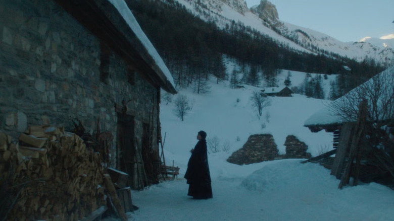 кадр из фильма Девушка в снегах