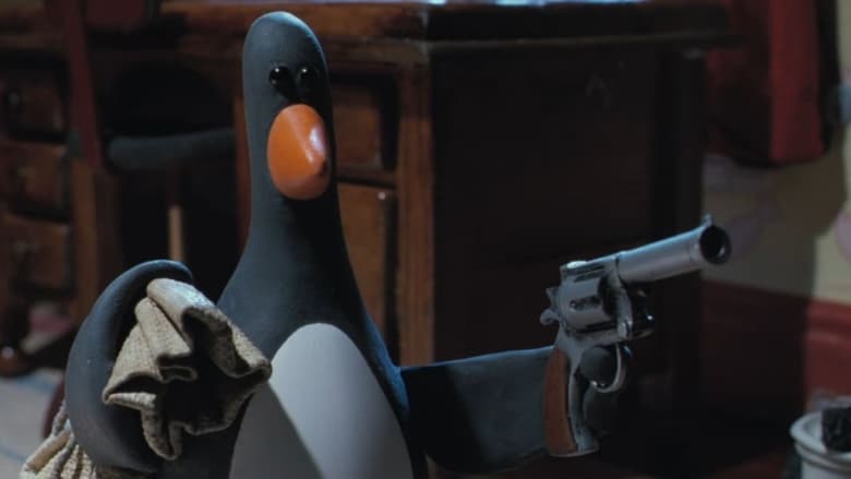 кадр из фильма Уоллес и Громит: Неправильные Штаны