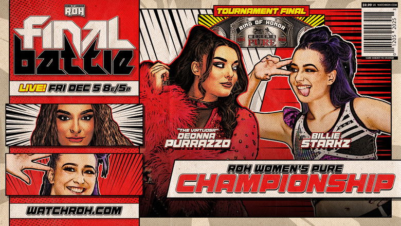 кадр из фильма ROH Final Battle 2025