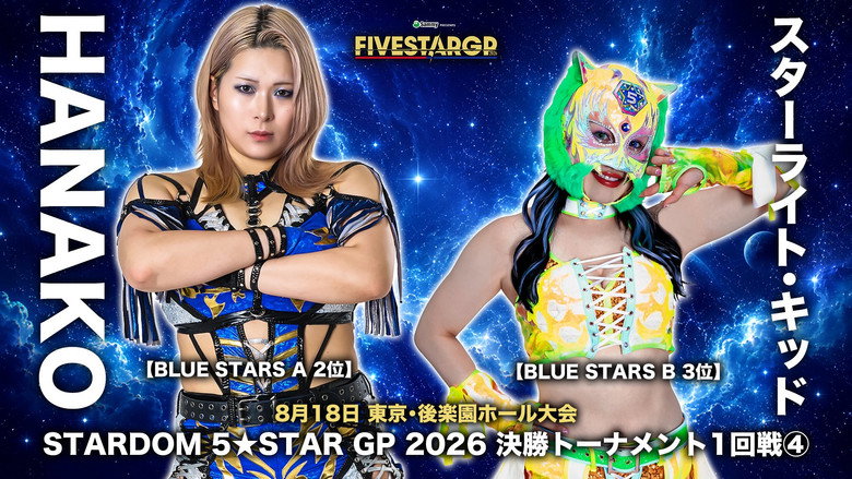 кадр из фильма Sammy presents STARDOM 5★STAR GP 2026 in KORAKUEN Aug.2