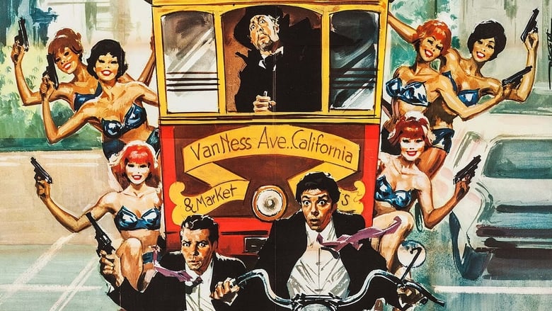 кадр из фильма Доктор Голдфут и бикини-машины