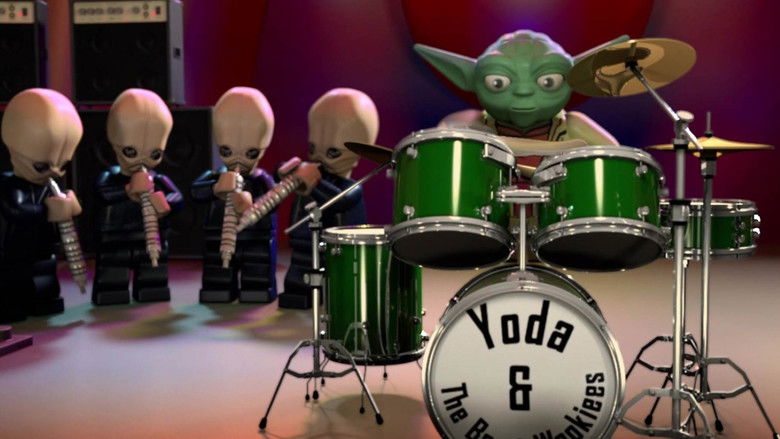 кадр из фильма LEGO Звёздные Войны: Награда Бомбада